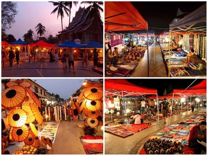 mercado-nocturno-de-luang-prabang-en-laos